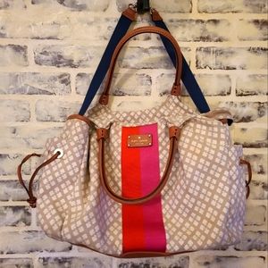 Kate Spade Classic Stucco Stevie Purse/ diaper bag